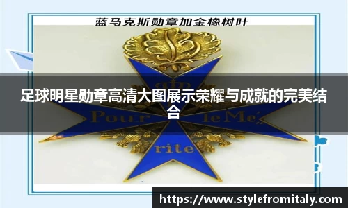 足球明星勋章高清大图展示荣耀与成就的完美结合